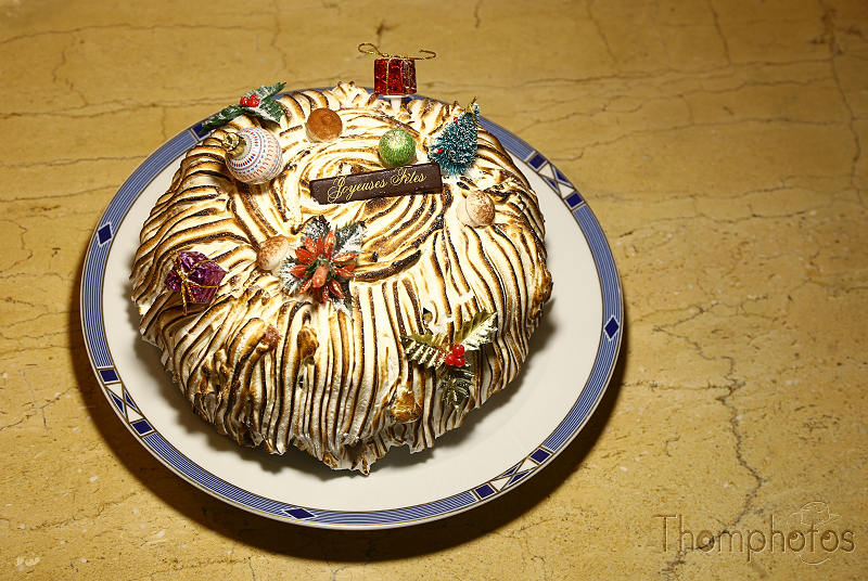 cuisine repas meal fête noël christmas réveillon spécial dessert gâteau fruits confit alcool crème blanche polonaise déco