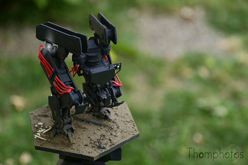 maquettes modèles réduits scale models Prusa i3 mk3s imprimante 3D print josef prusa figurine fig badass robot generation zero tank FNIX