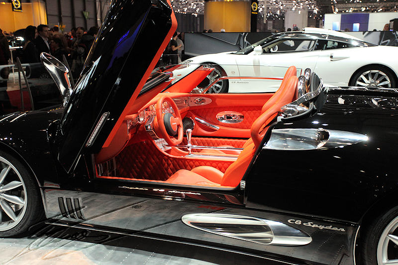Salon de l'auto genève palexpo 2011 voiture marque Spyker