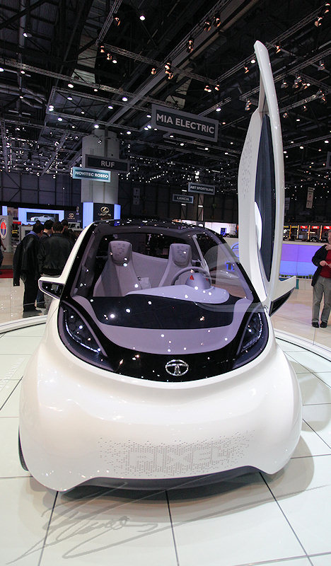 Salon de l'auto genève palexpo 2011 voiture marque Tata