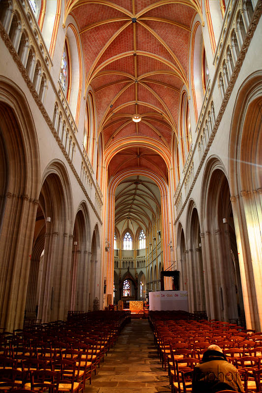 reportage 2012 bretagne sud breizh izel kenavo J10 jour 10 architecture cathédrale quimper saint corentin hdr high dynamic range