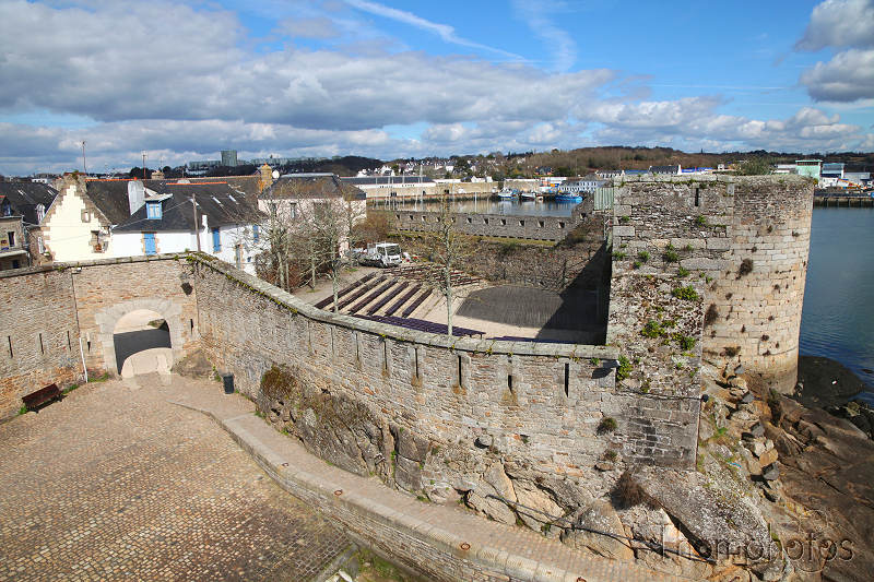 reportage 2012 bretagne sud breizh izel kenavo J10 jour 10 architecture concarneau ville close médiévale ancienne maison port du bac bateau à fond plat