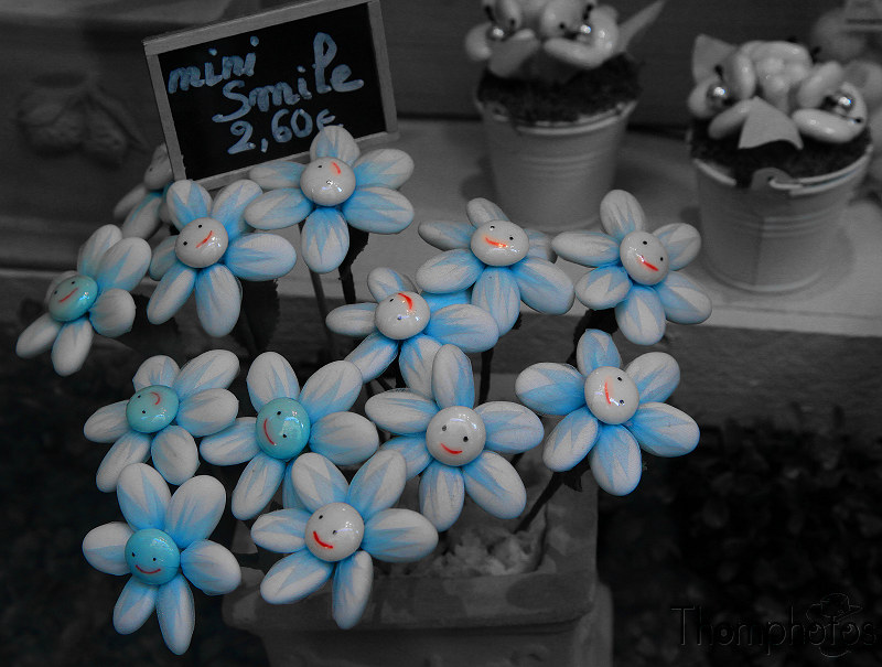 reportage 2012 bretagne sud breizh izel kenavo J3 jour 3 ville de vannes vanne gwened fortifiée moyen-âge moyen âge désaturation partielle sucrerie confiserie mini-smile mini smile mini-sourire sourire bleu smilley