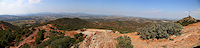 reportage 2012 port barcarès port leucate côte sud ouest mer méditerrannée jour 3 j3 france pays cathare catalan côte vermeille soleil vacances pano panoramique montagne mont força réal église table d'orientation