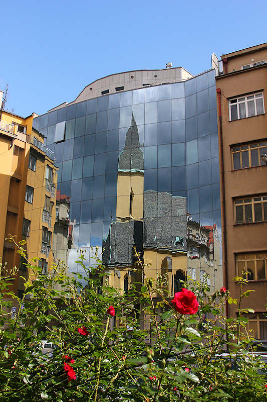 reportage 2014 république tchèque tchéquie czech prague praha cz architecture église Anglicane Épiscopale Saint-Clément St. Clement Anglican Episcopalian Church reflet mirroir mirror reflect