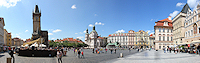 reportage 2014 république tchèque tchéquie czech prague praha cz ville panoramique pano panorama Staroměstské náměstí place horloge astronomique orloj église Saint-Nicolas Chrám Svatého Mikuláše