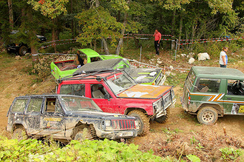 reportage 2014 finale trial 4x4 pers jussy france nationnal serie super serie proto voiture car boue terrain mud outdoor jeep nissan