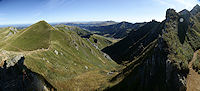 reportage 2015 france massif mont dore puy sancy volcan eau bouteille nature montagne auvergne mountain paysage landscape centre panoramique pano panorama montée rando randonnée walk vallée