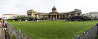 reportage photo 2018 russie saint petersbourg petrograd cathédrale Notre-Dame-de-Kazan perspective nevski